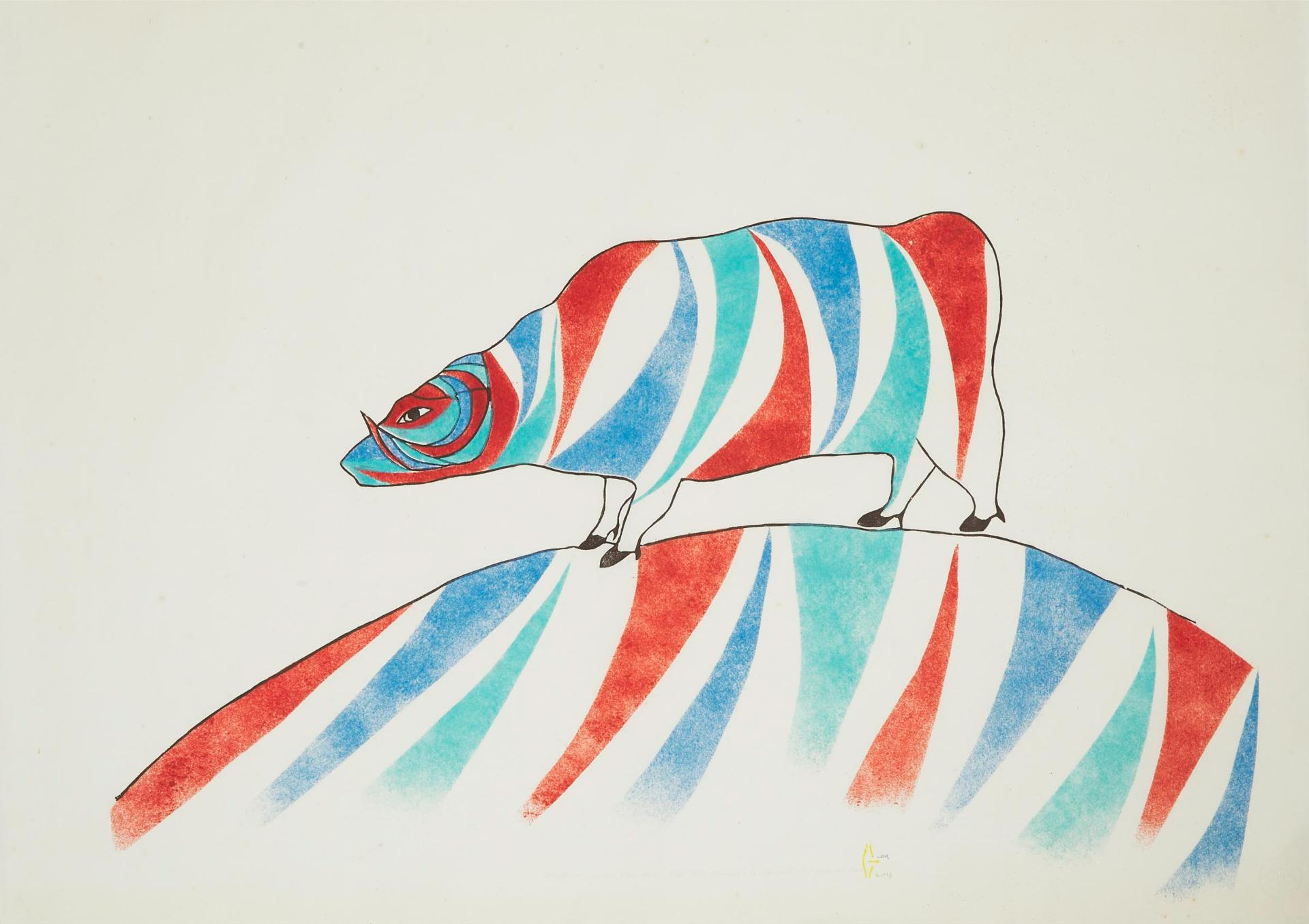 Martha Noah (1943) - Musk Ox Under The Sun