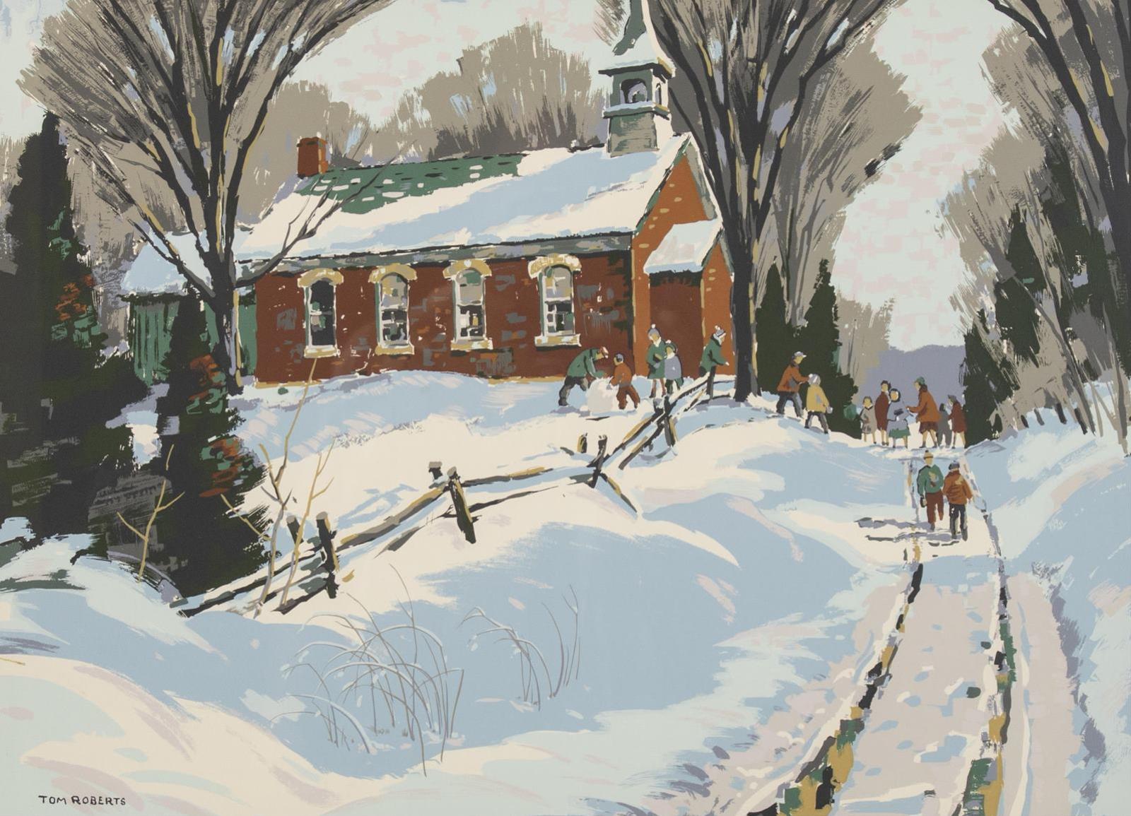Thomas Keith (Tom) Roberts (1909-1998) - Red School House