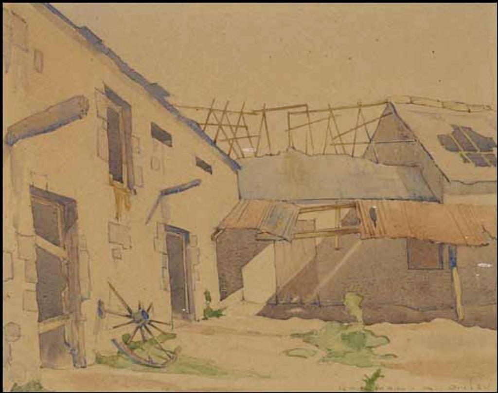Toni (Norman) Onley (1928-2004) - Corner of Ballagrain Farm, Dalby