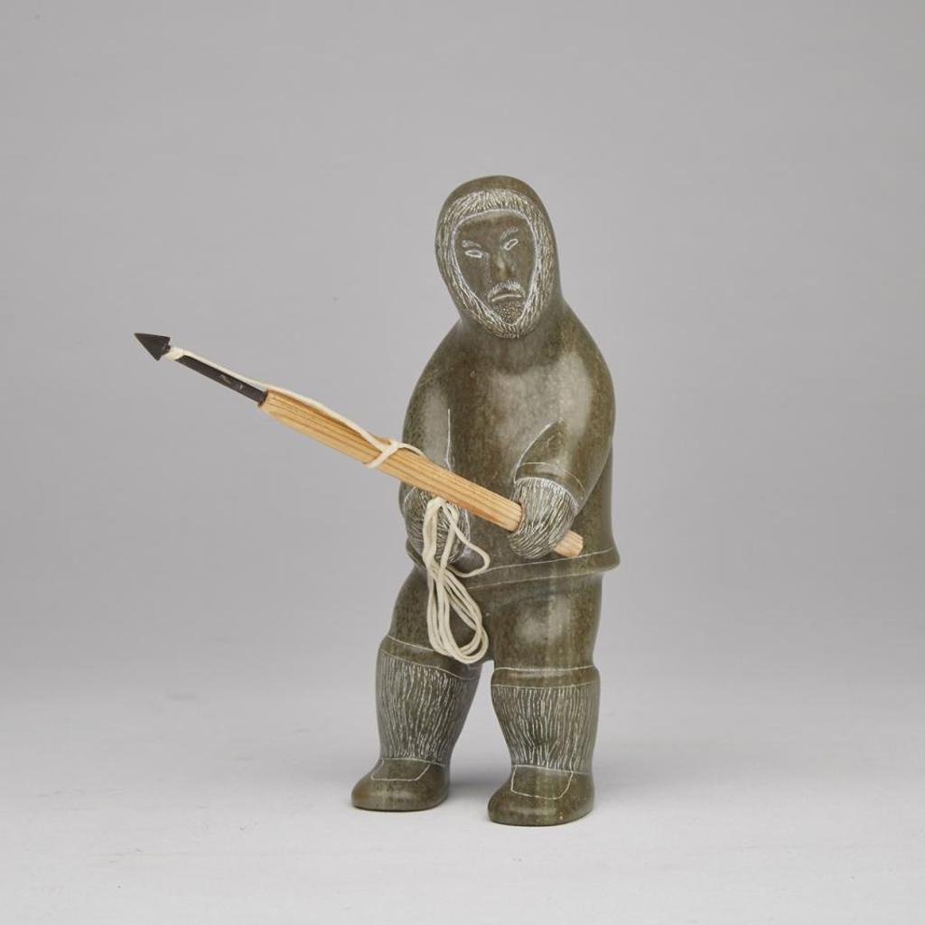 Joanassee Ippak (1968) - Hunter With Harpoon At The Ready
