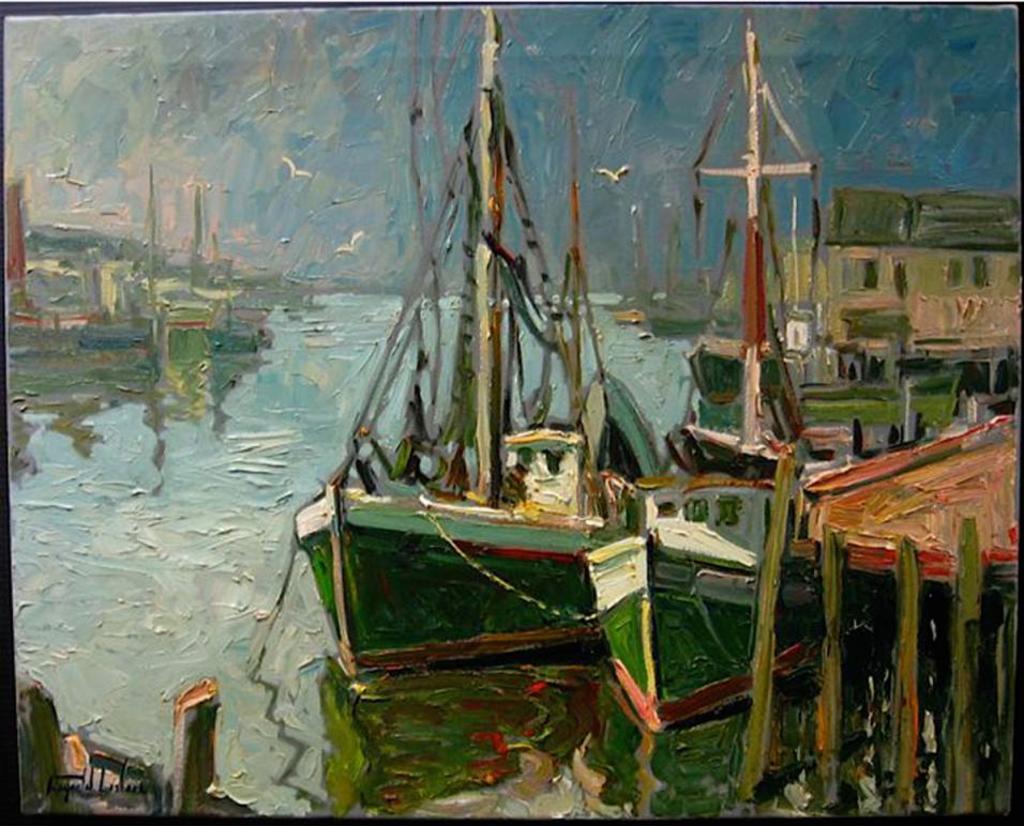 Raynald Leclerc (1961) - Les Bateaux Au Repos, Gloucester