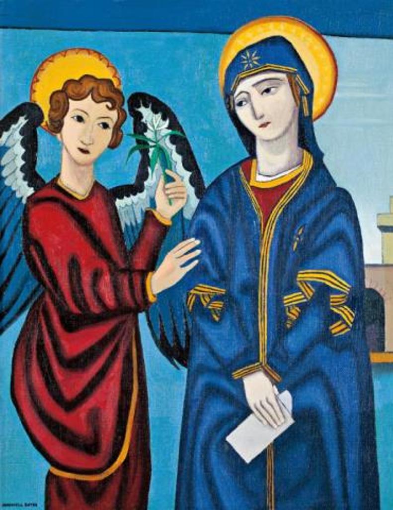 Maxwell Bennett Bates (1906-1980) - Annunciation