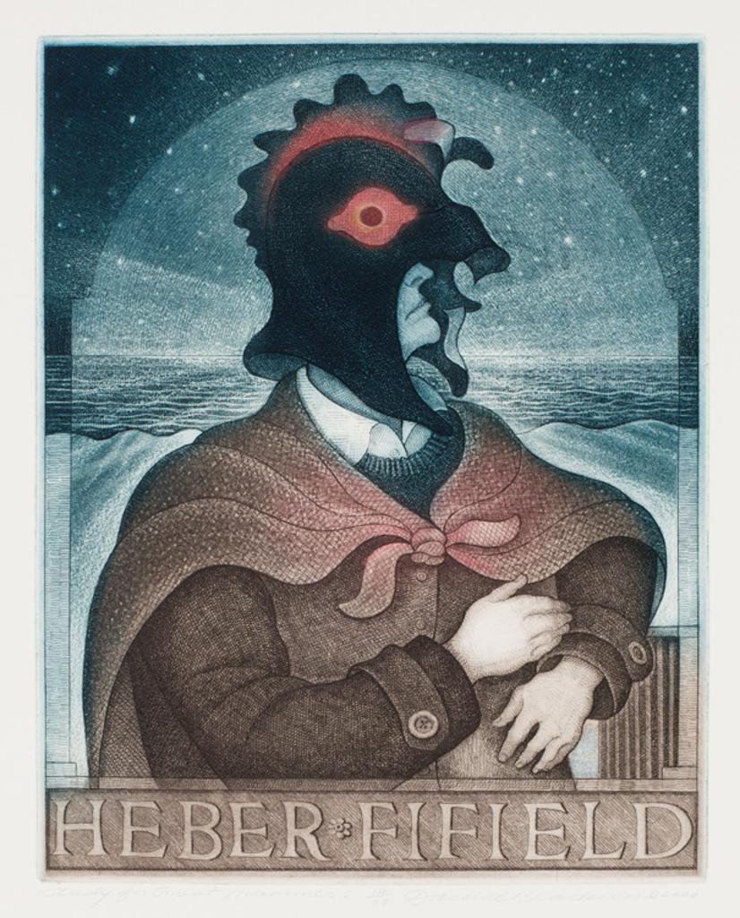 David Lloyd Blackwood (1941-2022) - Study for Great Mummer