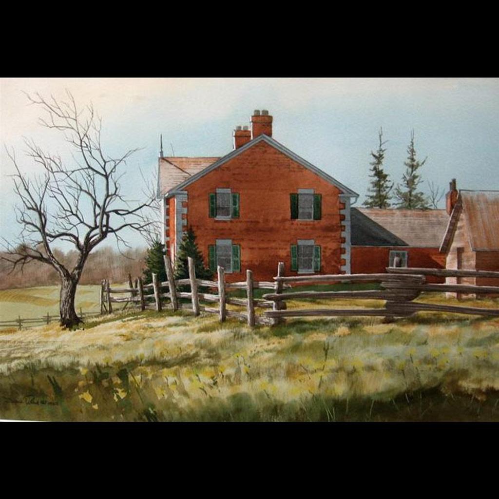 Jack Henry Reid (1925-2009) - Brown Farm House
