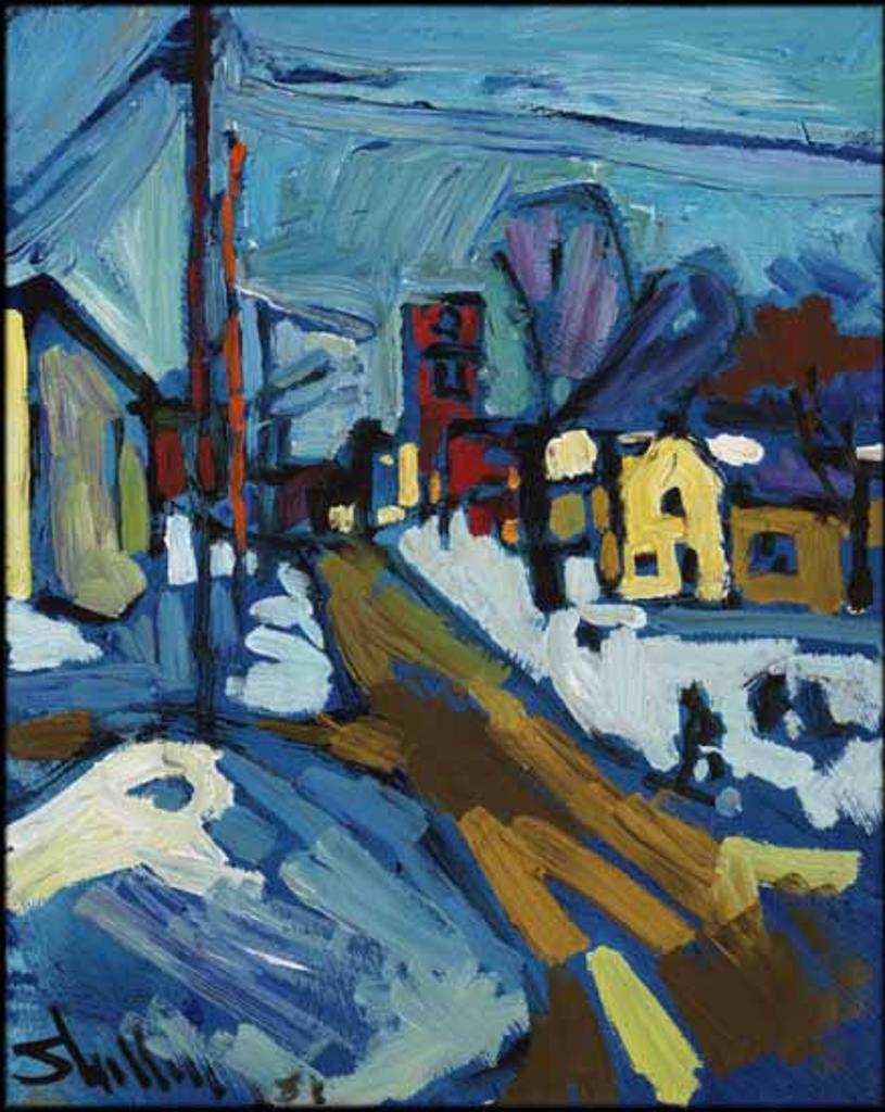 Arthur Shilling (1941-1986) - Downtown Orillia