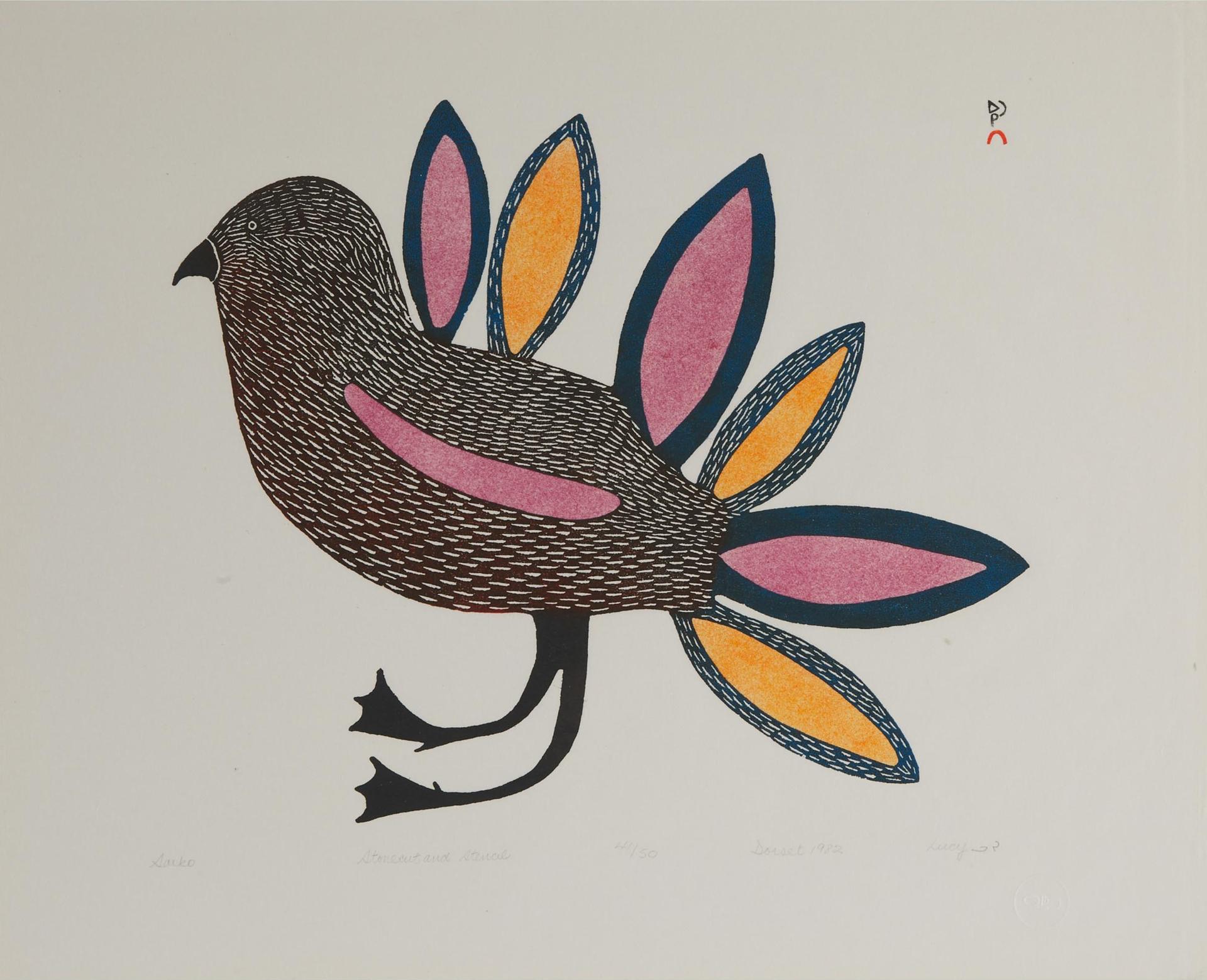 Lucy Qinnuayuak (1915-1982) - Sarko