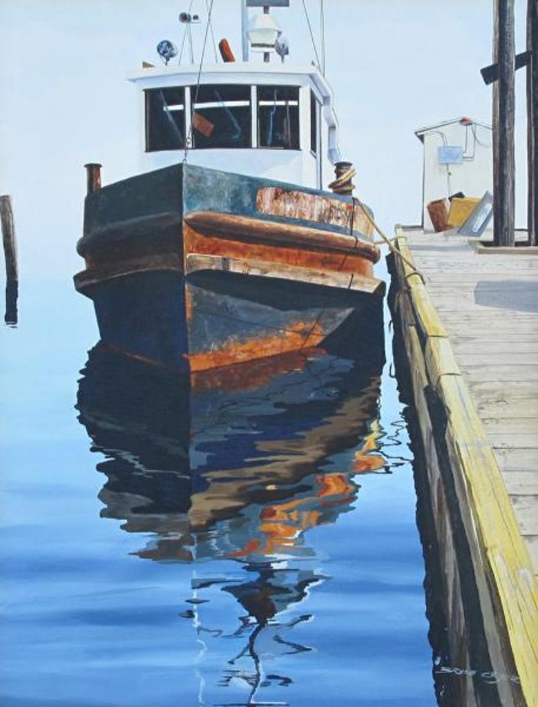 Bruce Cryer (1947) - Stormer (At Gibsons Landing, Boomer Boat)
