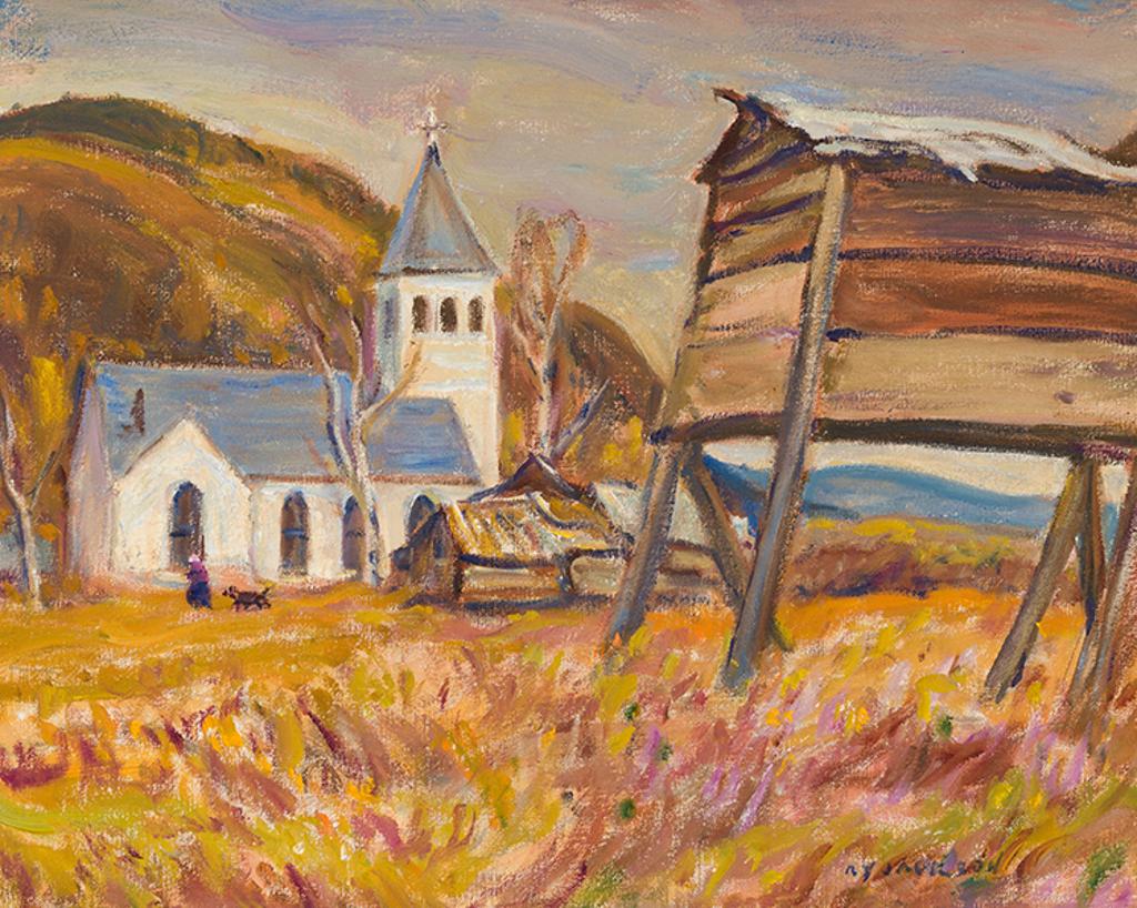 Alexander Young (A. Y.) Jackson (1882-1974) - Moosehide, Yukon