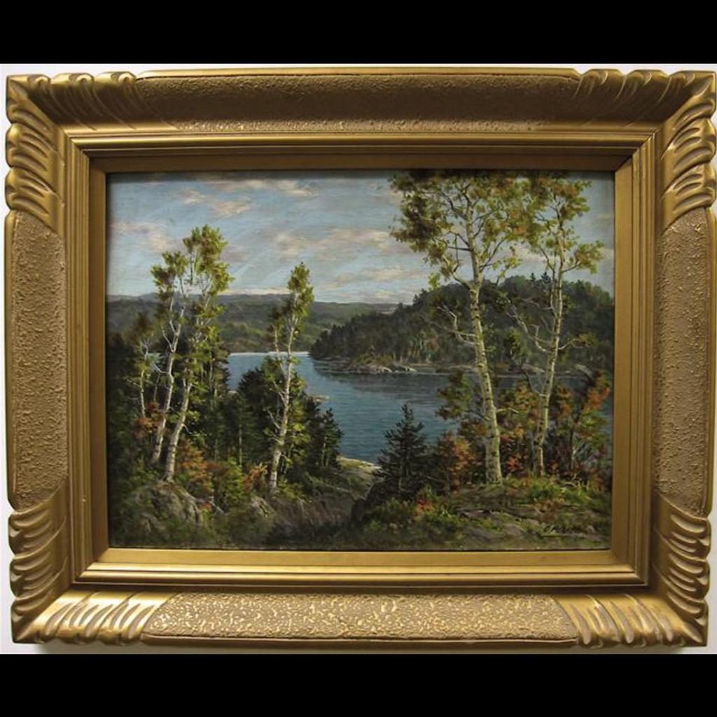 Otto Planding (1887-1964) - Lake Scene - Haliburton