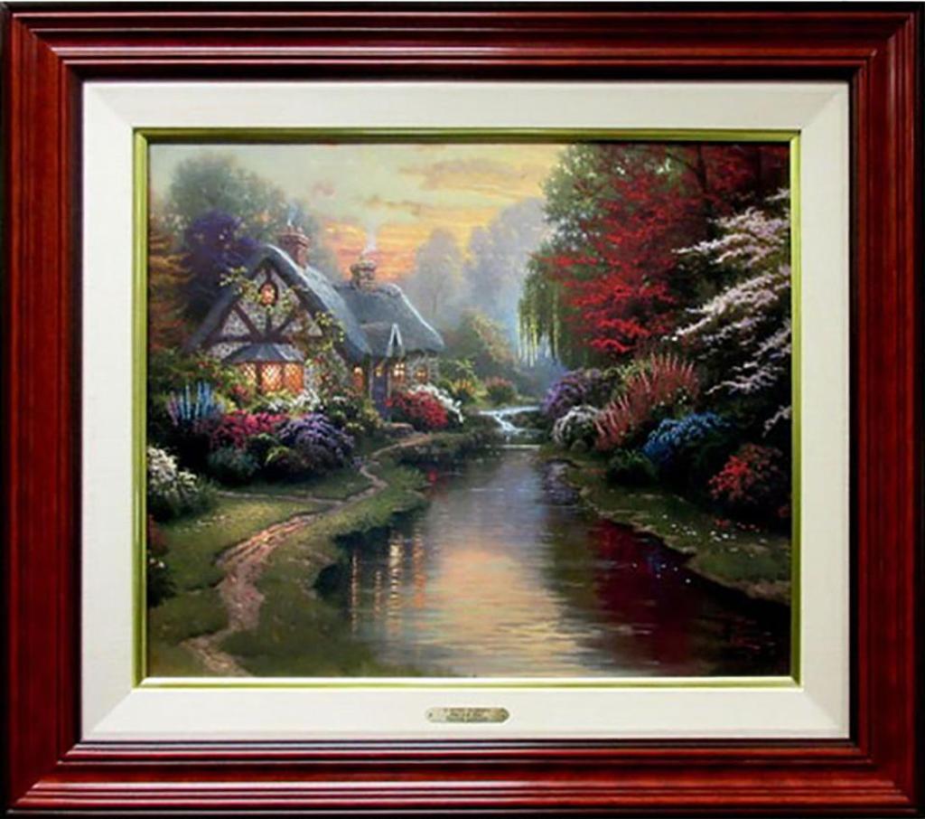 Thomas Kinkade (1958-2012) - A Quiet Evening
