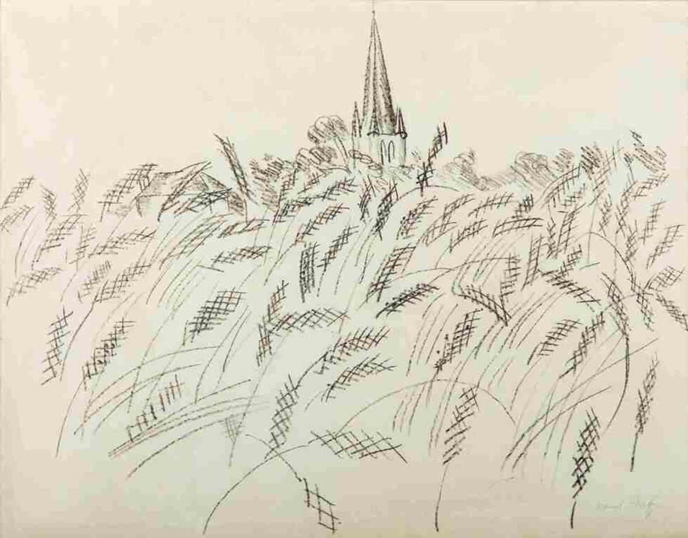 Raoul Dufy (1877-1953) - Rural church