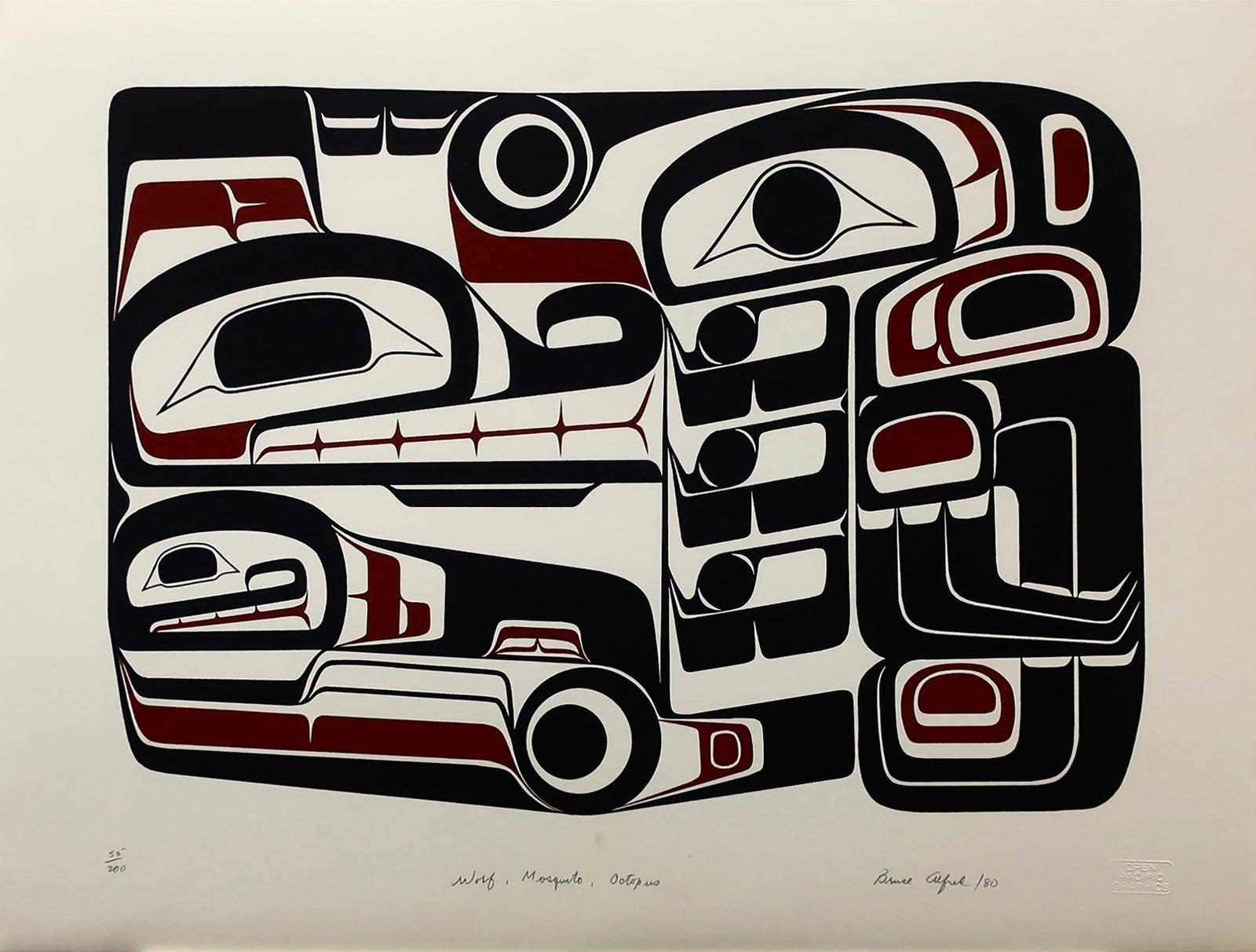 Bruce Alfred (1950) - Wolf, Mosquito, Octopus