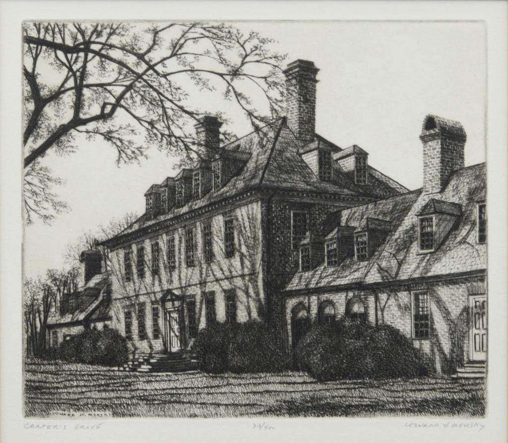 Leonard H. Mersky (1917-1994) - Carters Grove