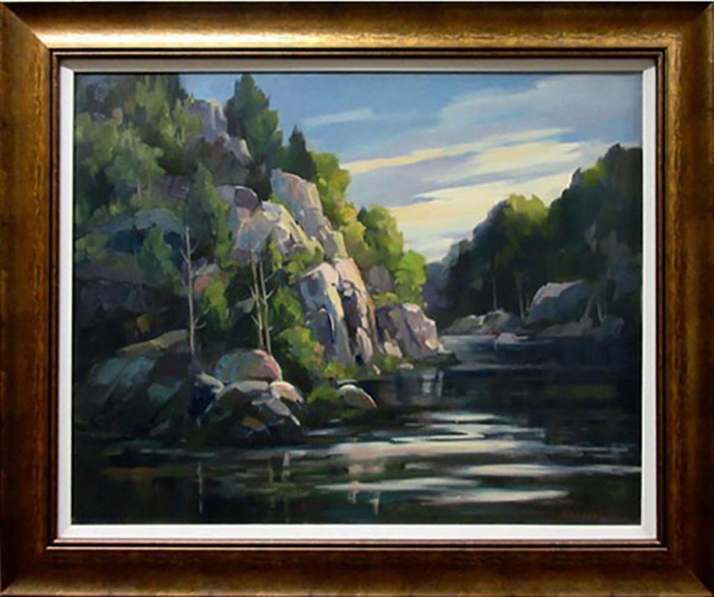 Ronald (Ron) Stanley Leonard (1923-1998) - Grand River At Elora