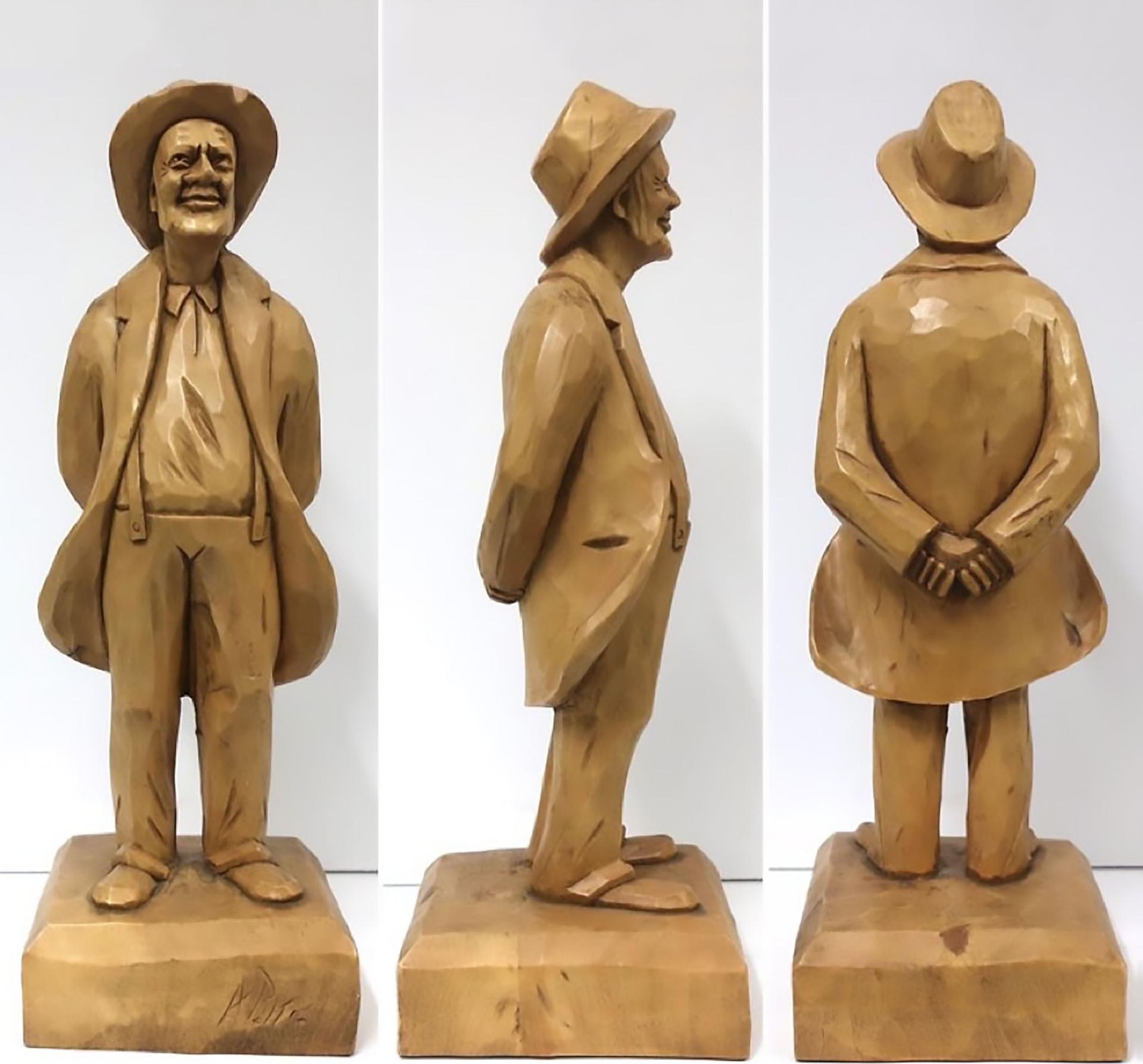 Andre Pelletier - Old Man Smiling