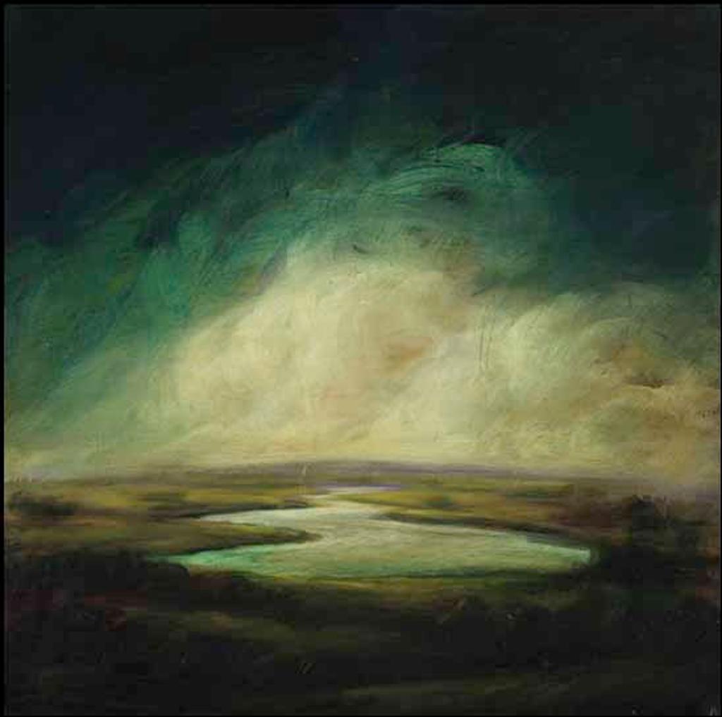 David Charles Bierk (1944-2002) - Ontario Summer, Green Sky