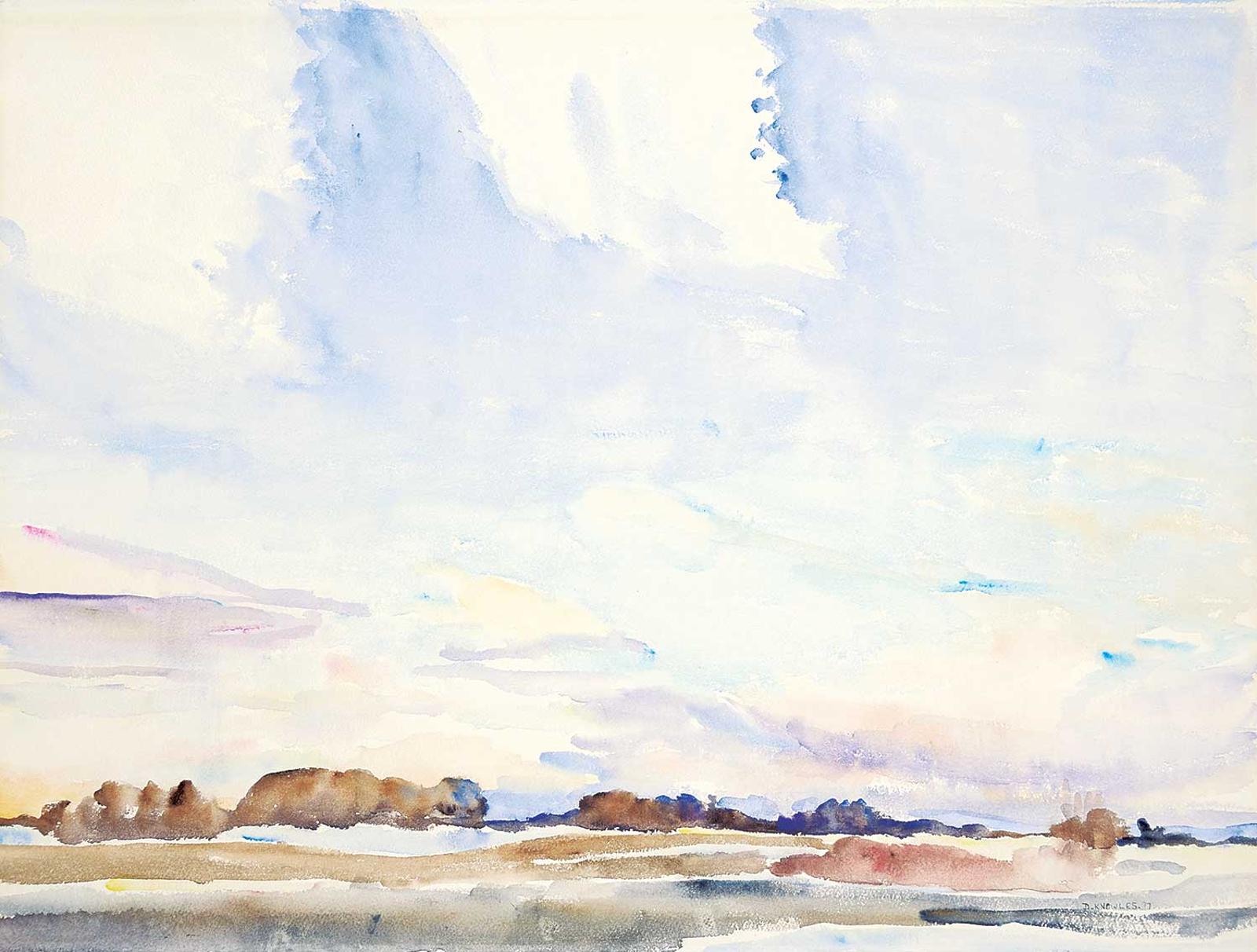 Dorothy Elsie Knowles (1927-2001) - Late Afternoon in November