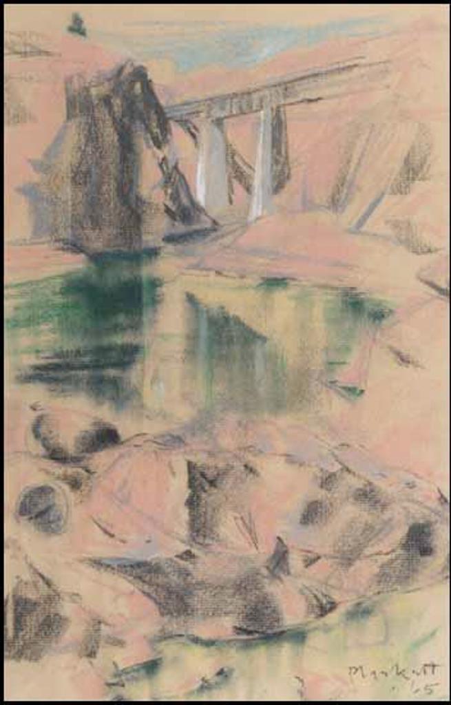 Joseph (Joe) Francis Plaskett (1918-2014) - Bridge on Similkameen