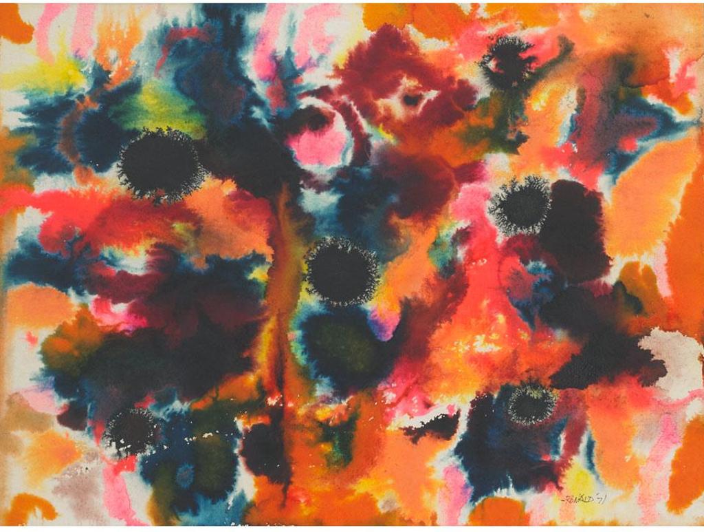 Willam Smith Ronald (1926-1998) - Abstract Composition