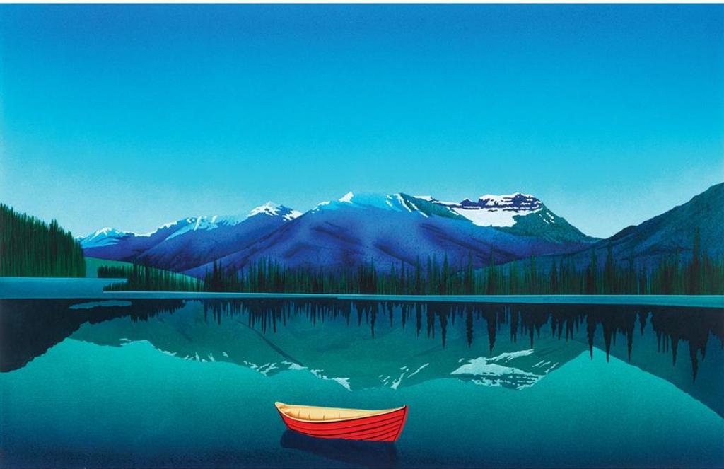 David Allan Thauberger (1948) - RED BOAT, 2001