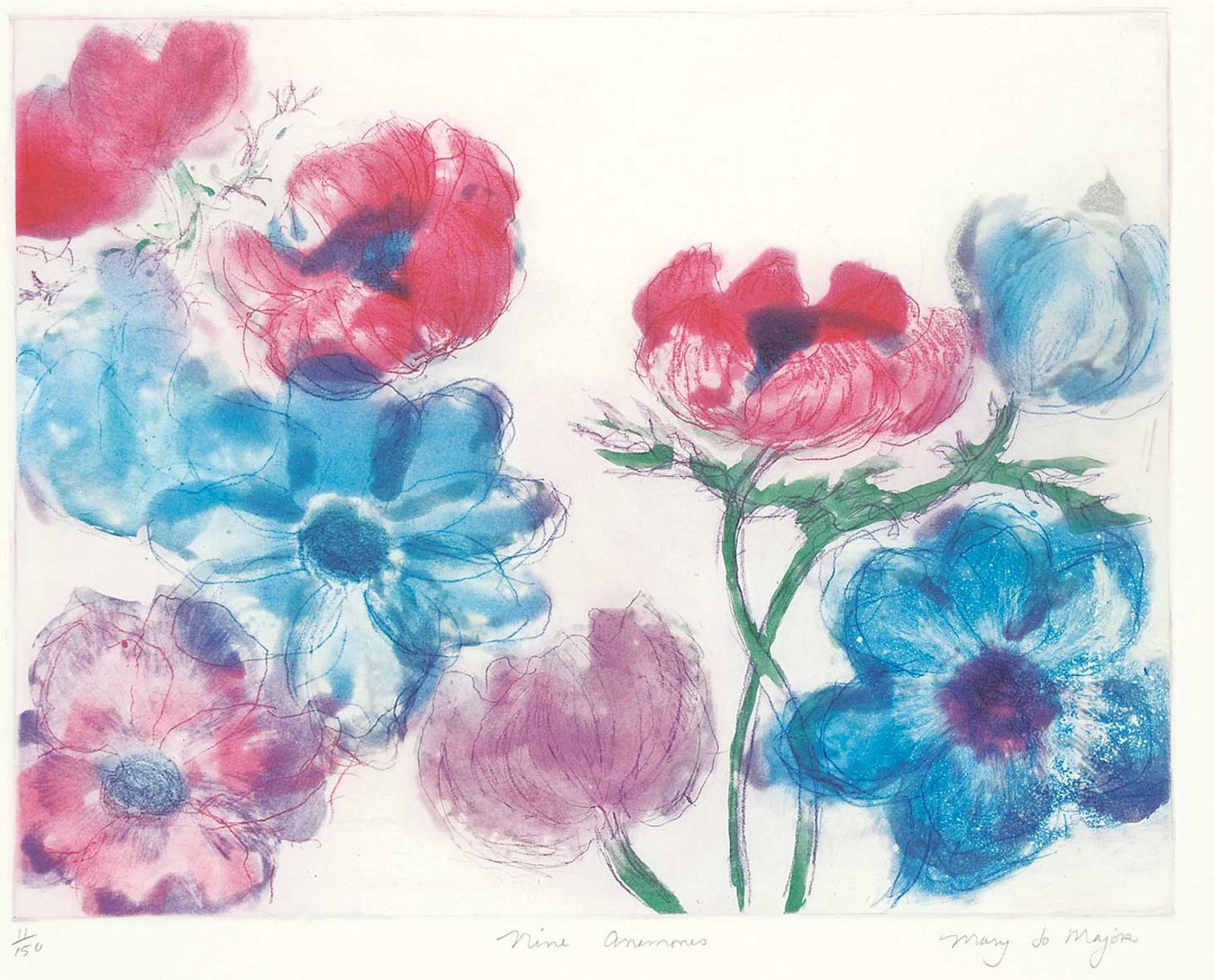 Mary Jo Major - Nine Anemones  #11/150