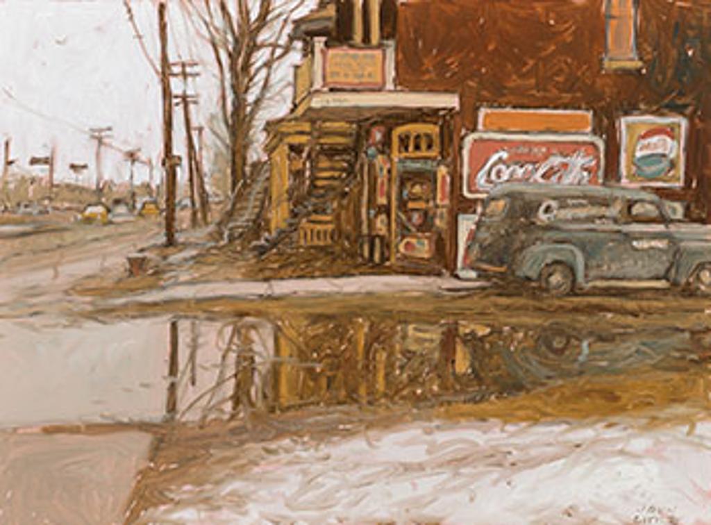 John Geoffrey Caruthers Little (1928-2024) - Épicerie Jos Chouinard 1958, Rue Principale, Ville St-Laurent at Balmoral Lane