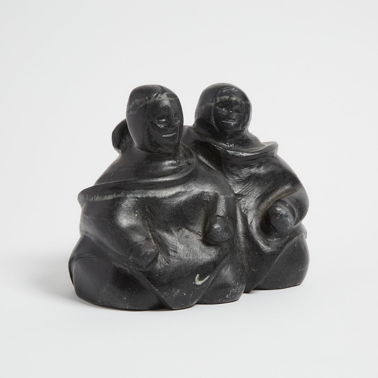 Tuna Iquliq (1935-2015) - Two Women Kneeling