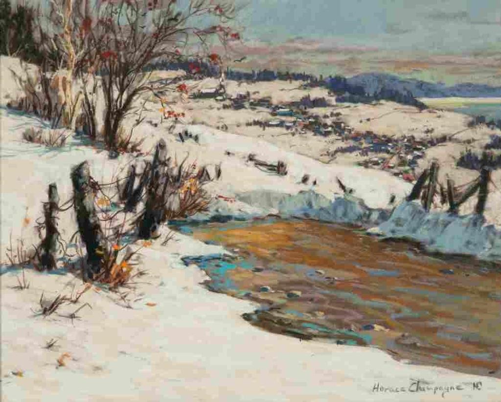 Horace Champagne (1937) - The Village of Les Eboulements (1997)