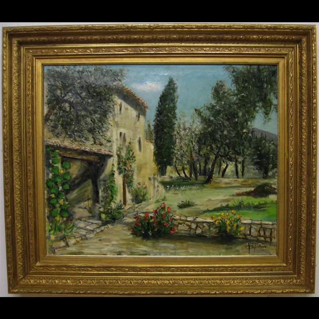 C. Fryda - Garden Scene