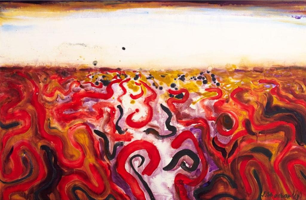Jack Leaonard Shadbolt (1909-1998) - Abstract Composition, Study For Mural