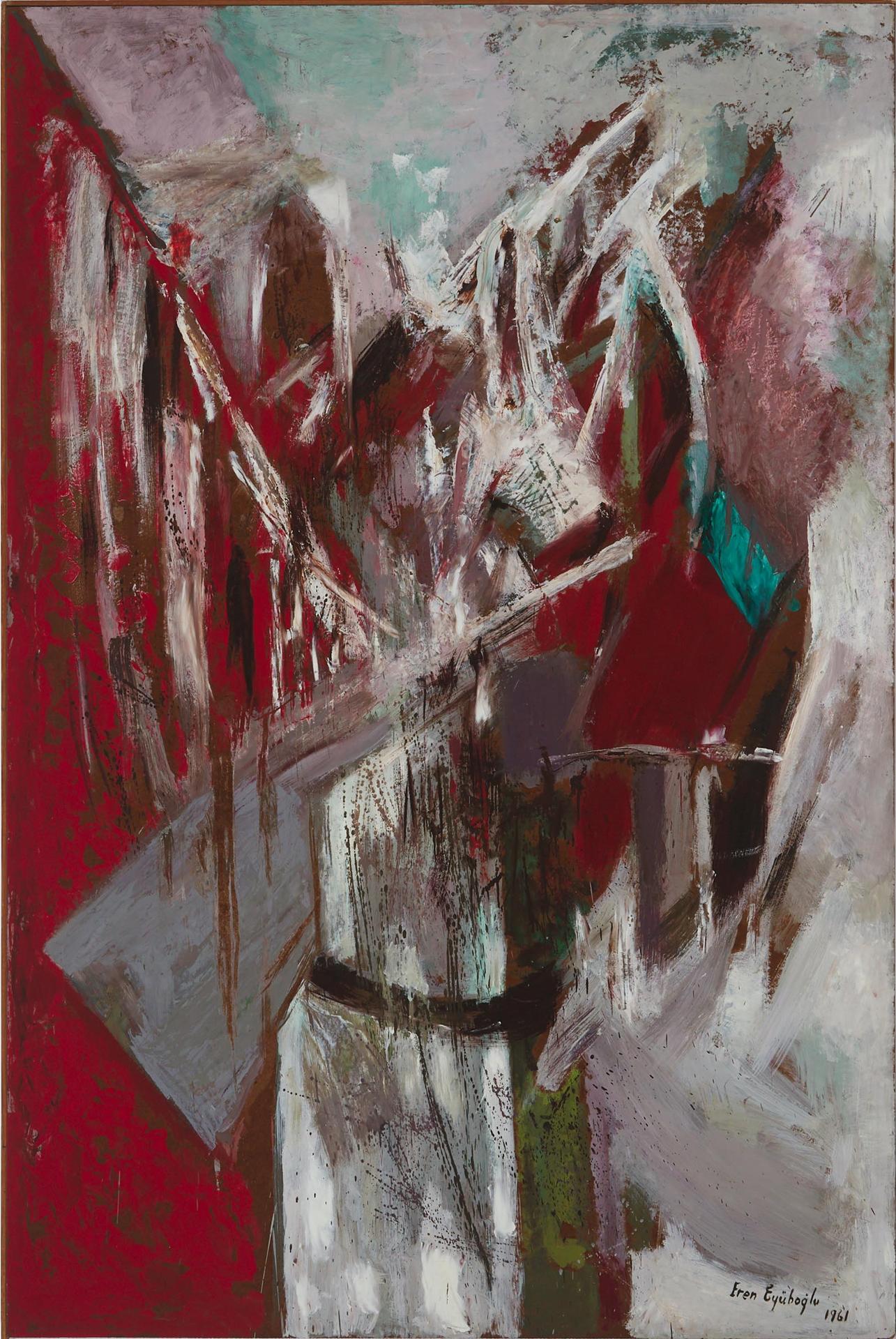 Bedri Rahmi Eyüboğlu (1911-1975) - Turkish Girls, 1961