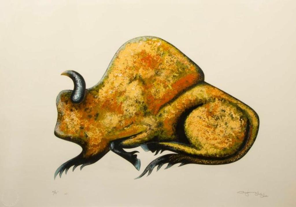 Benjamin Chee Chee (1944-1977) - Bison