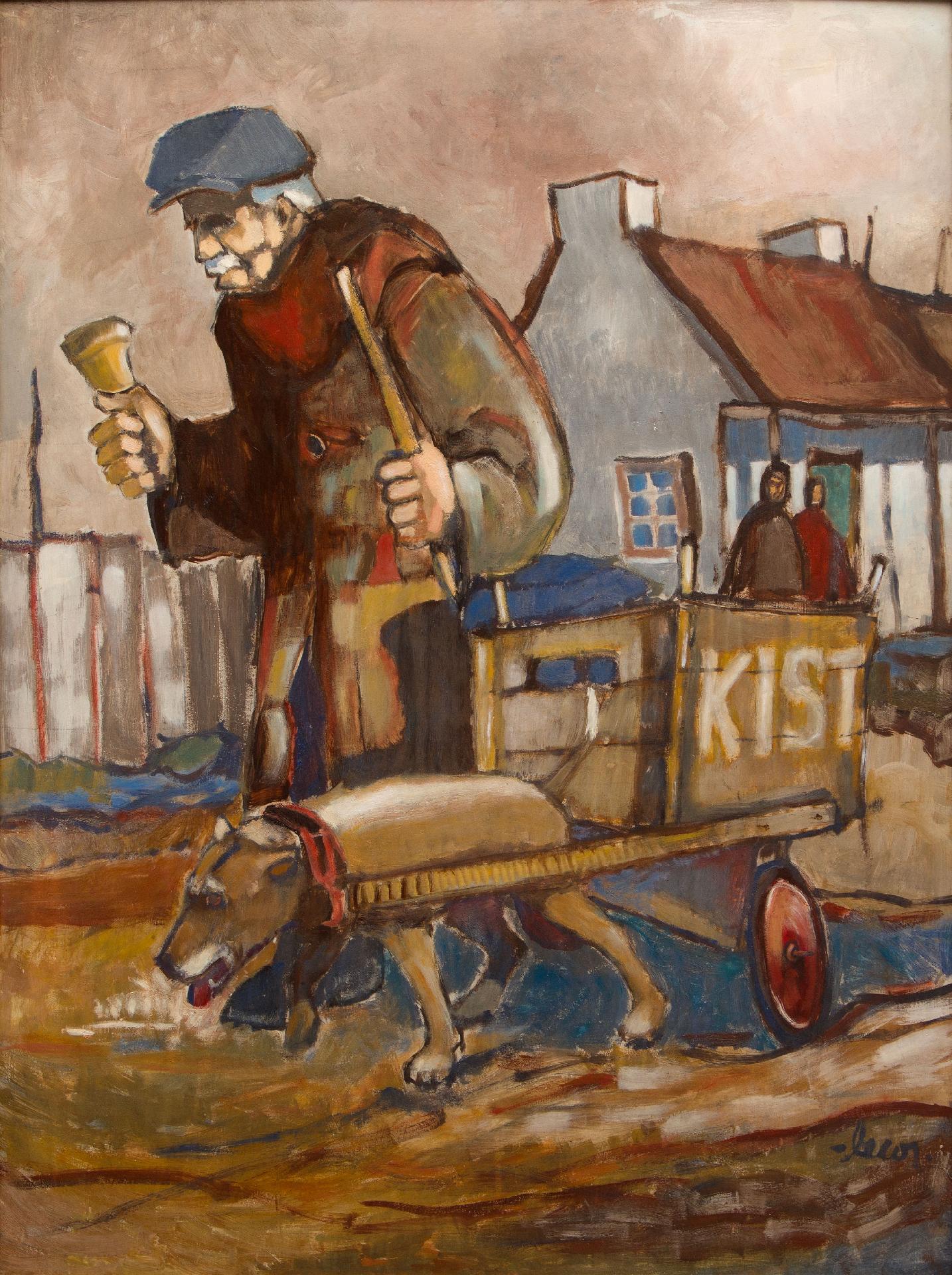Paul «tex» Lecor - L'homme et son chien, n.d.