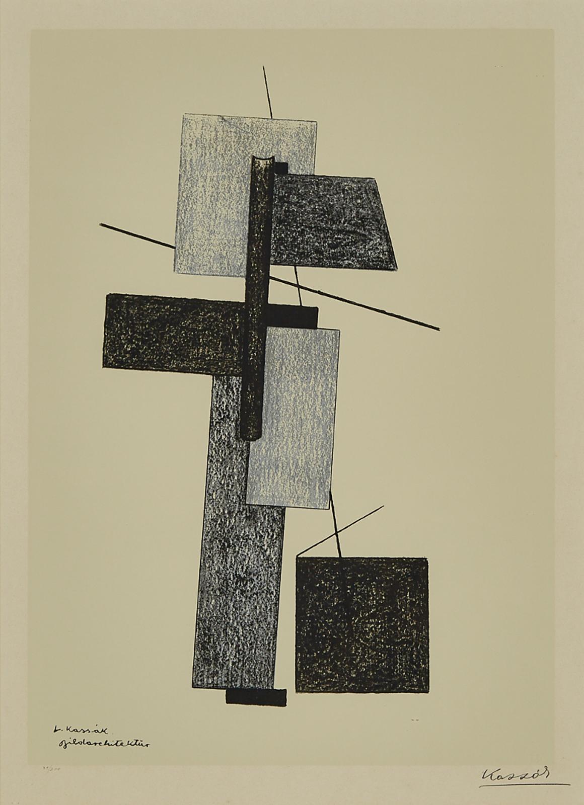 Lajos Kassák (1887-1967) - Bildarchitektur