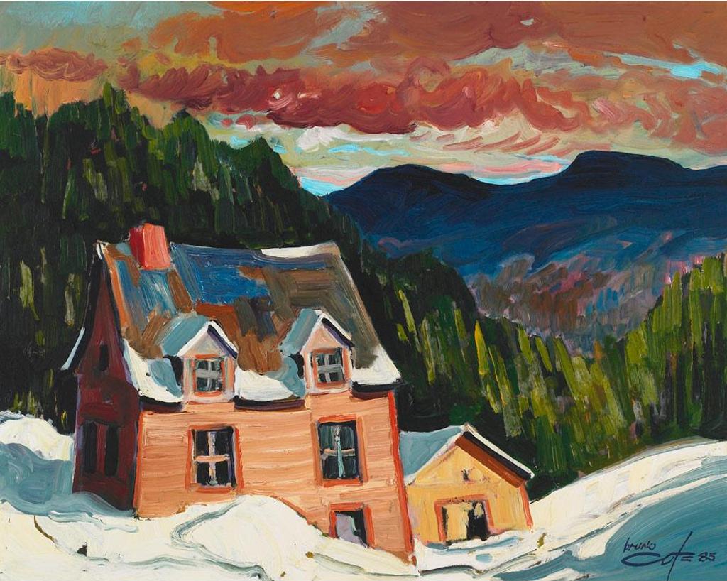 Bruno Cote (1940-2010) - Moulin De La Remi A Baie St Paul