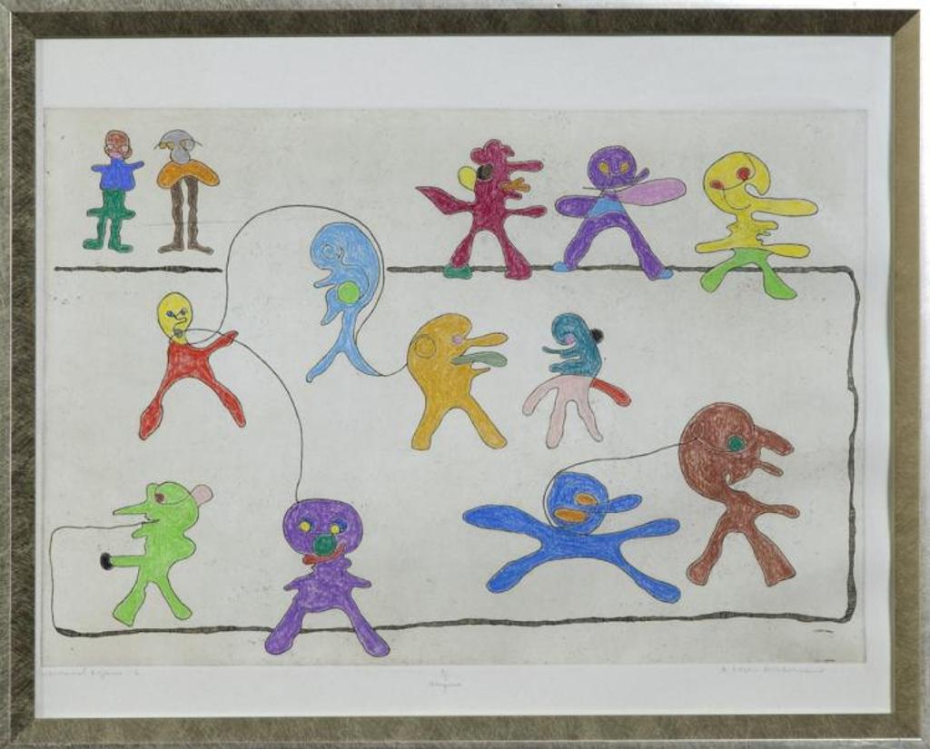 Ann Leger Anderson (1936-2006) - Whimsical Figures I