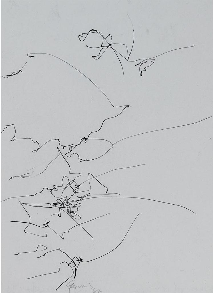 Lise Gervais (1933-1998) - Abstraction Iv