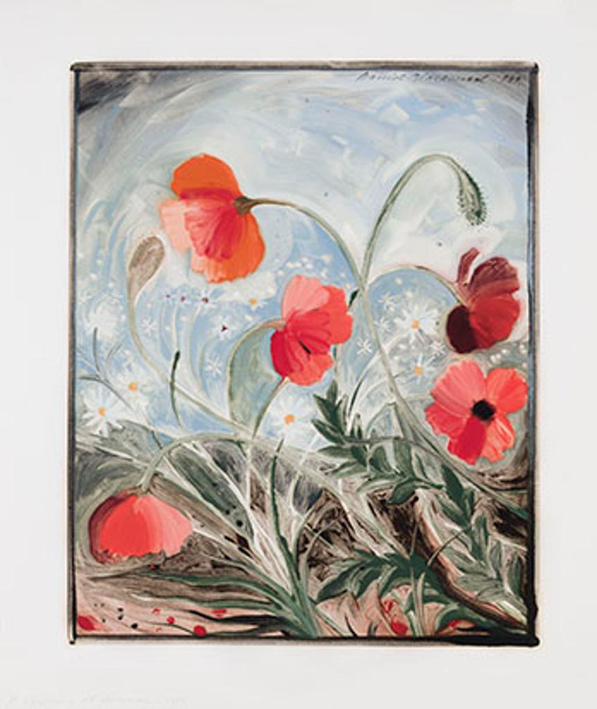 David Lloyd Blackwood (1941-2022) - Poppies at Dunain