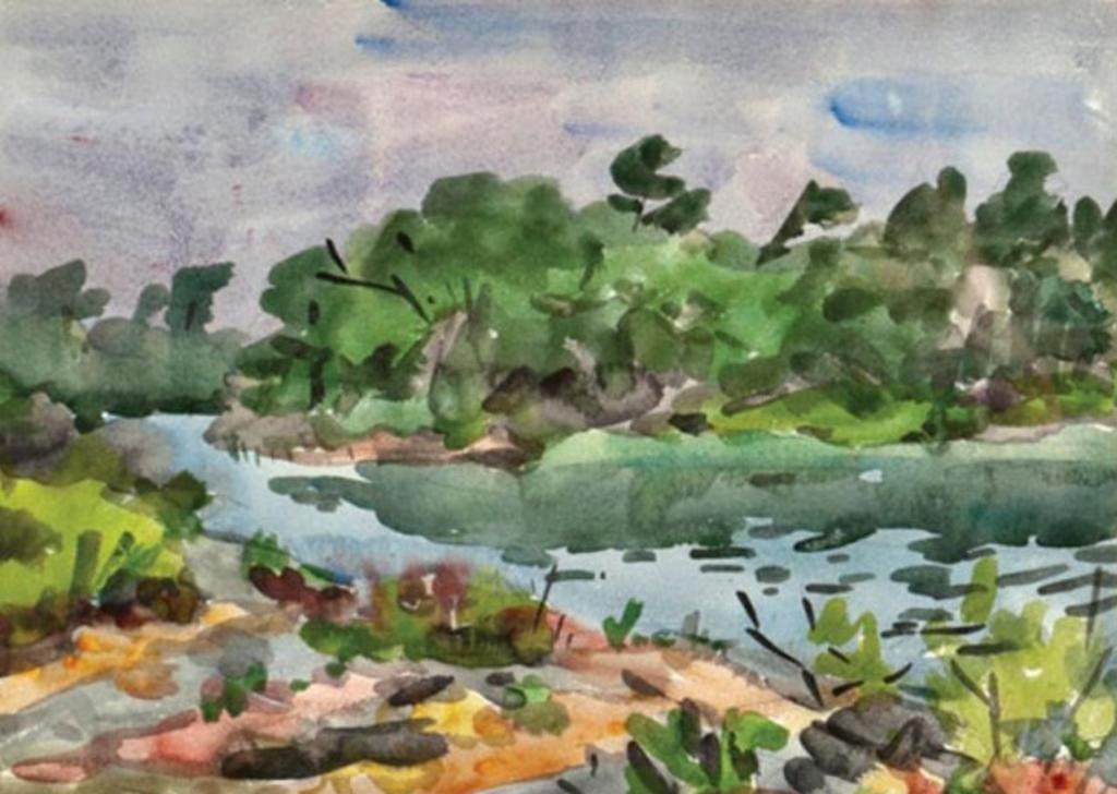 William Goodridge Roberts (1921-2001) - Channel, Georgian Bay