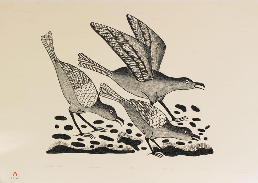 Kenojuak Ashevak (1927-2013) - Migrating Birds