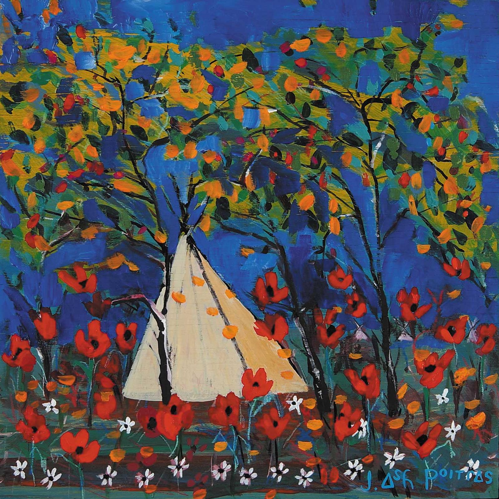Jane Ash Poitras (1951) - In My Garden