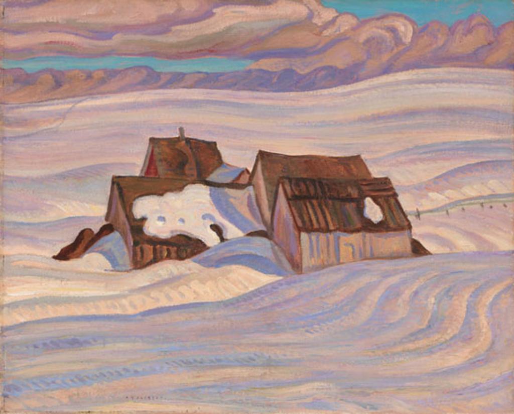 Alexander Young (A. Y.) Jackson (1882-1974) - Farm at St. Tite des Caps