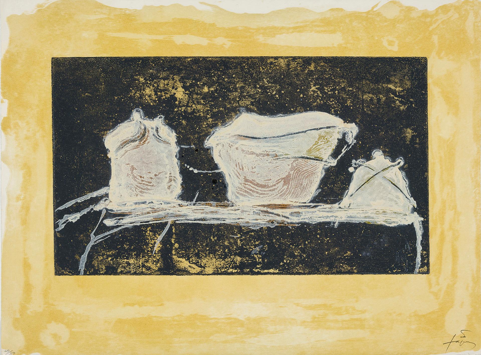 Antoni Tàpies (1923-2012) - Vaisselle, 1984