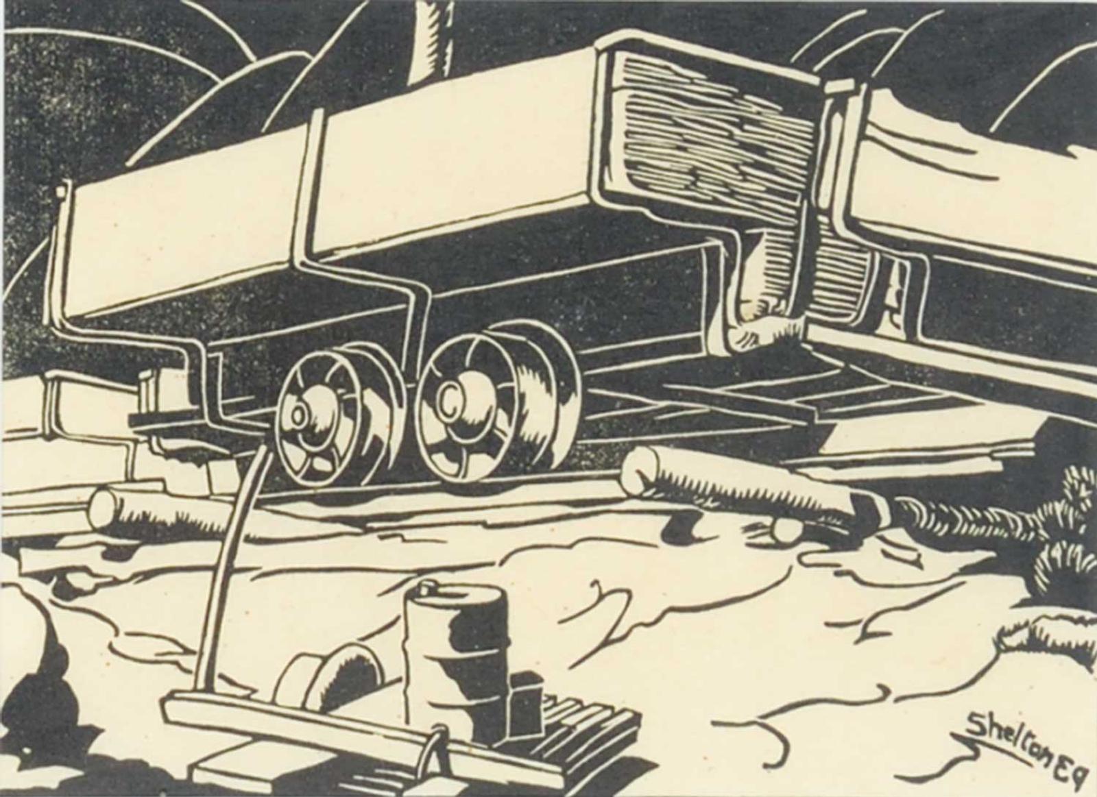 Margaret Dorothy Shelton (1915-1984) - Mine Car