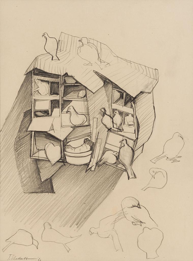 Jack Leaonard Shadbolt (1909-1998) - Homing Pigeons