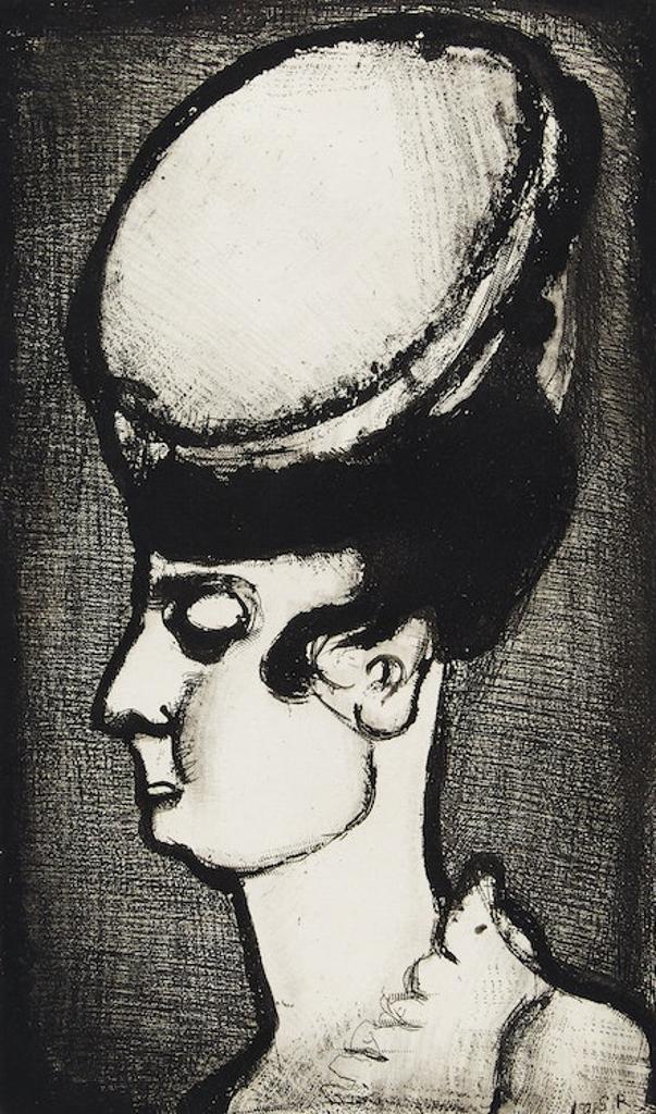 Georges Rouault (1871-1958) - Mademoiselle Irma