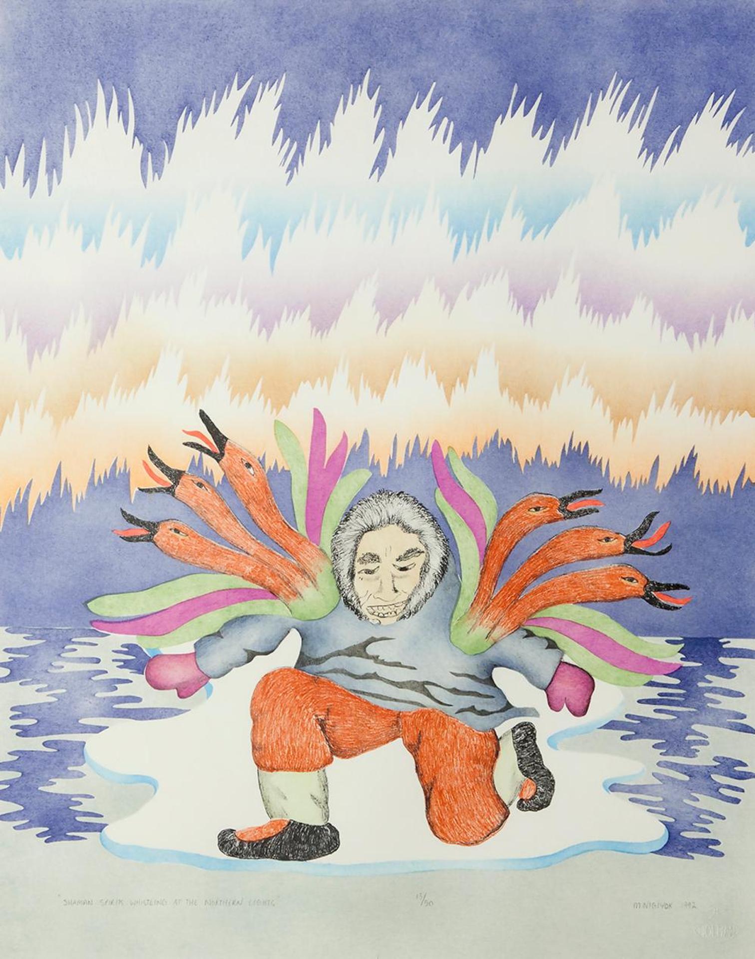 Mabel Nigiyok (1938) - Shaman Spirits Whistling at the Northern Lights