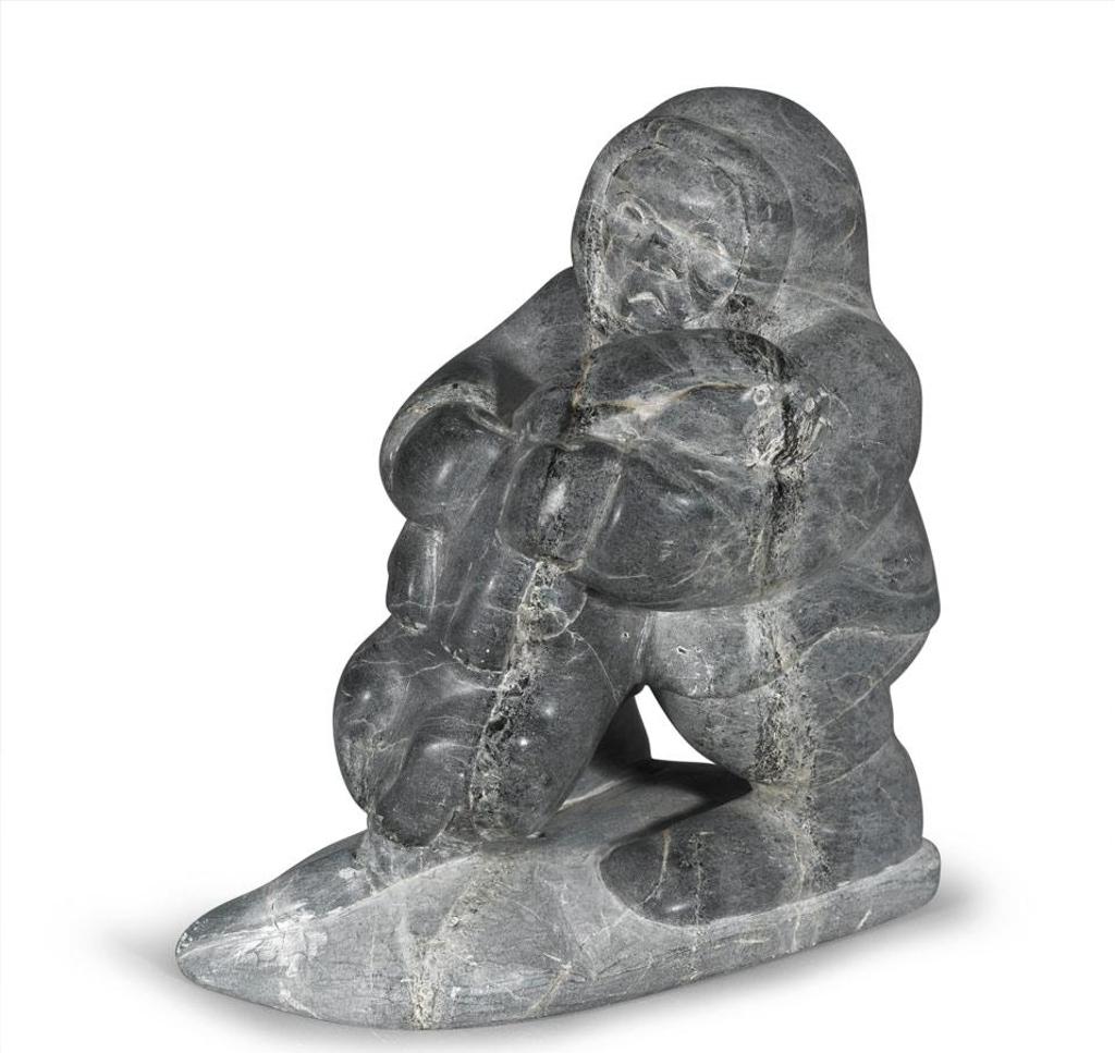 Samson Sala (1931) - Hunter Holding Otter