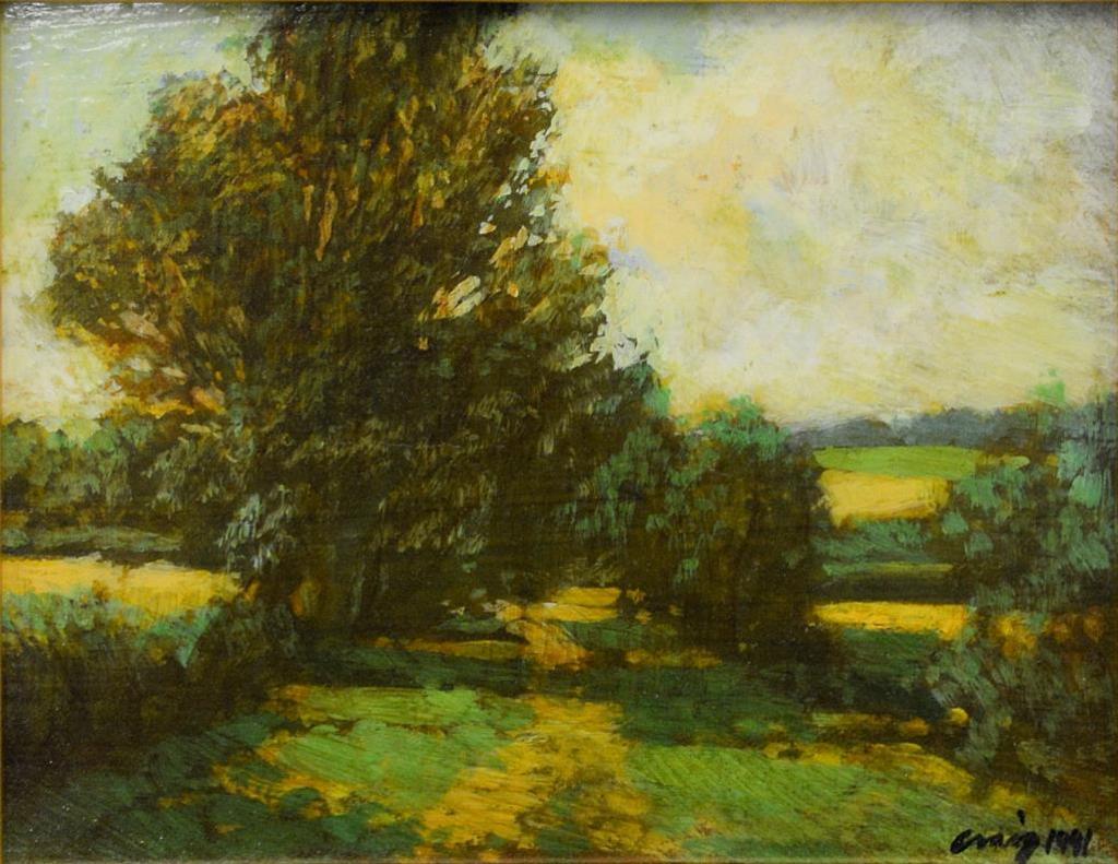 Philip Craig (1951) - Trees In A Meadow