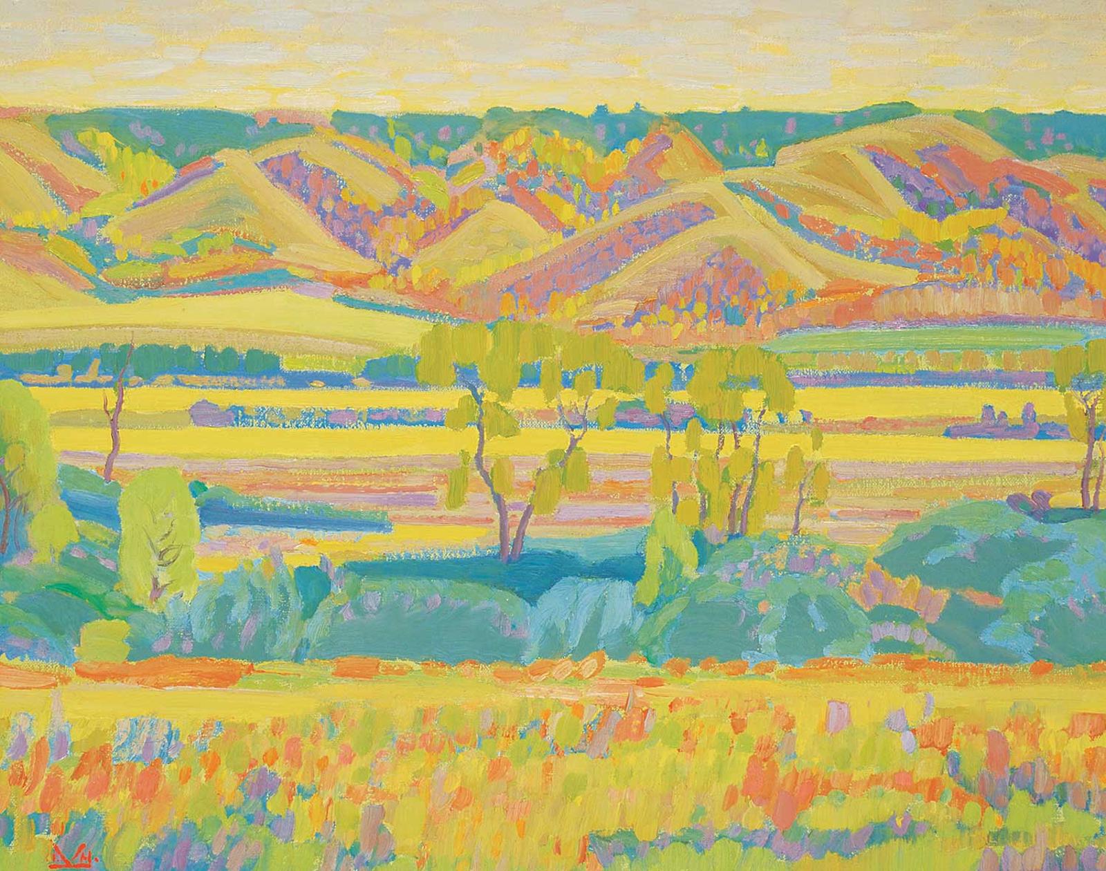 Illingworth Holey (Buck) Kerr (1905-1989) - Qu'Appelle Valley, Near Craven, Sask.